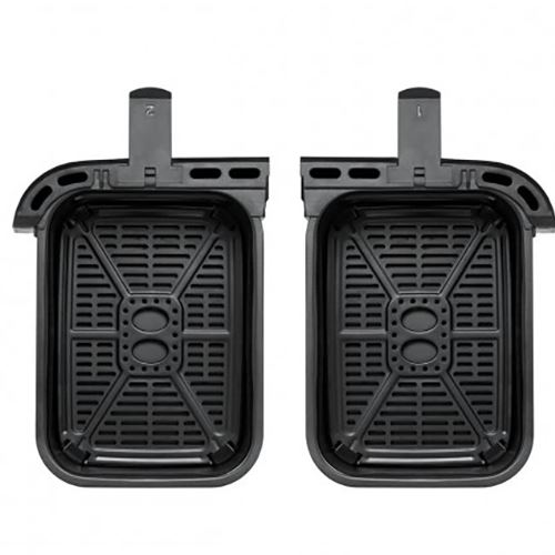 Fritadeira sem �leo AirFryer com Janela Flama 698FL - 2 x 4 L - Preto - 6
