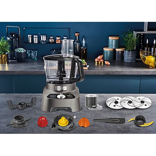 Robot de Cozinha Moulinex Double Force - Pewter - 3