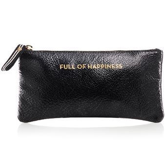 Estojo Rectangular Black & White - Preto