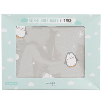 Manta Para Bebés Mr. Wonderful - Pinguim