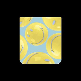 Flipsuit Card Smiley para Samsung Galaxy Z Flip5 - Azul - 1