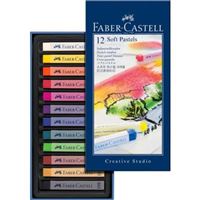 Pastéis a Seco Faber-Castell Creative Studio - 12 Unidades
