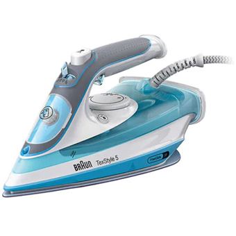 Ferro a Vapor Braun TexStyle 5 SI5006BL - Azul e Branco - 1
