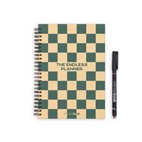 Infinitebook Planner Espiral A5 Xadrez - The Endless Planner com Marcador