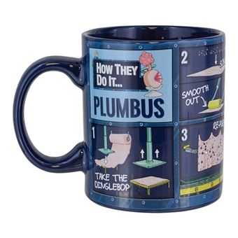 Caneca Rick and Morty Plumbus Instruction