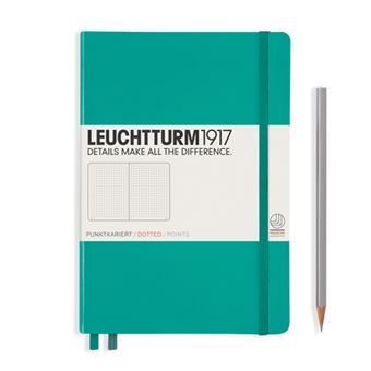 Caderno Pontilhado Leuchtturm A5 Esmeralda