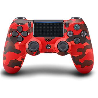 Sony Comando Dualshock 4 Red Camouflage PS4