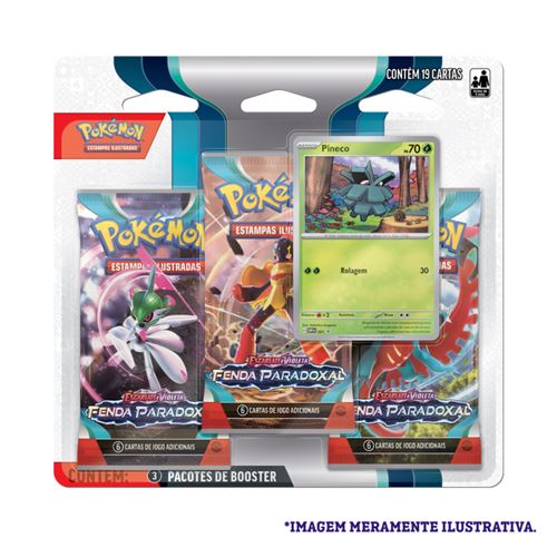 Jogo de Cartas POKEMON Scarlet & Violet Premium Checklane (Idade Mínima  Recomendada: 6 anos - Envio Aleatório)