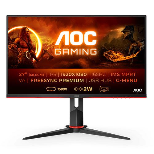 Monitor Gaming AOC C27G2U/BK - 27''