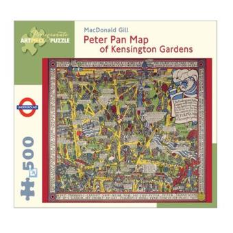 Peter Pan Map Puzzle (500 Peças)