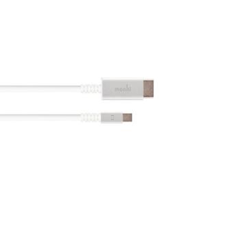 Moshi Mini DisplayPort - HDMI, 2m 2m Mini DisplayPort HDMI Branco