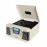 Gira-Discos Ricatech RMC100 creme 5-in-1 Music Center_0