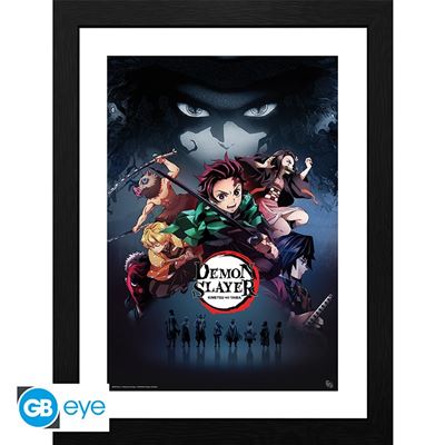 Demon Slayer - Slayers Poster Emoldurado, Quadro em