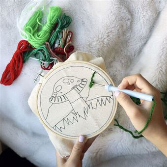 Mini Kit de Tapeçaria Kikkerland - Cogumelo - 1