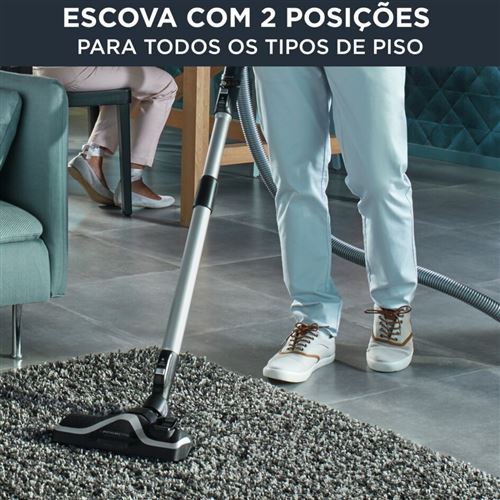 Aspirador Sem Saco Rowenta Silence Force Cyclonic Parquet RO7236EA