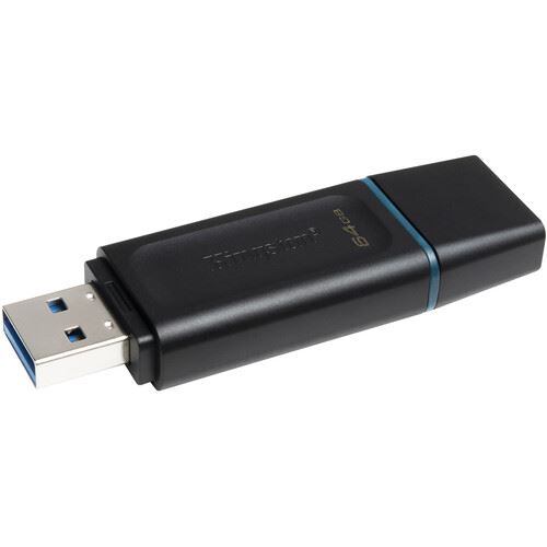 DataTraveler DTX 64GB USB 3.2 Gen1 Preto