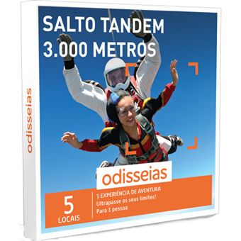 Salto Tandem a 3.000 Metros para Dois