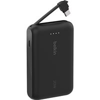 Powerbank + Cabo USB-C Integrado Belkin Boost Charge 10000mAh - Preto
