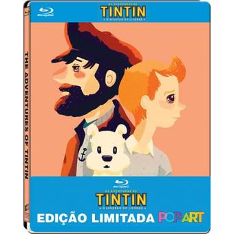 As Aventuras de Tintin: O Segredo do Licorne - Edição Limitada Pop Art (Blu-ray)