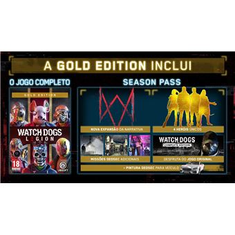 Watch Dogs: Legion Gold Steelbook Edition - Xbox One, Xbox One