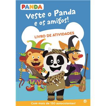 Livro de Colorir Panda e os Amigos - Brochado - Vários - Compra