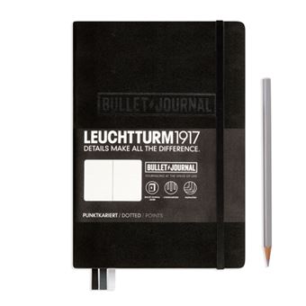 Caderno Pontilhado Leuchtturm Bullet Journal A5 Preto