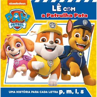 Patrulha Pata - O Livro do Filme - Cartonado - Nickelodeon - Compra Livros  na