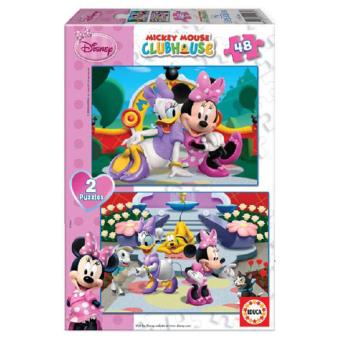 Puzzle Minnie - 2 x 48 Peças - Puzzle Infantil - Compra na Fnac.pt