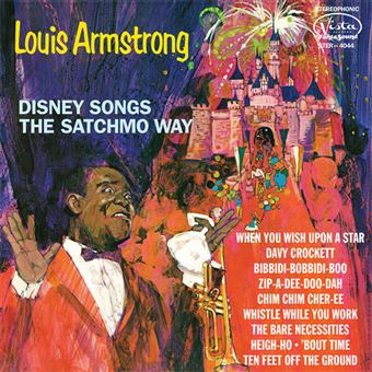 Disney Songs the Satchmo Way - LP 12''