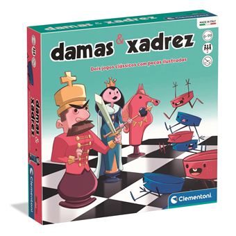 Xadrez + Damas - Jogos de Descoberta - Compra na