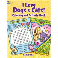 I love dogs & cats! activity & colo