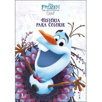 Frozen: Uma Aventura de Olaf - História Para Colorir