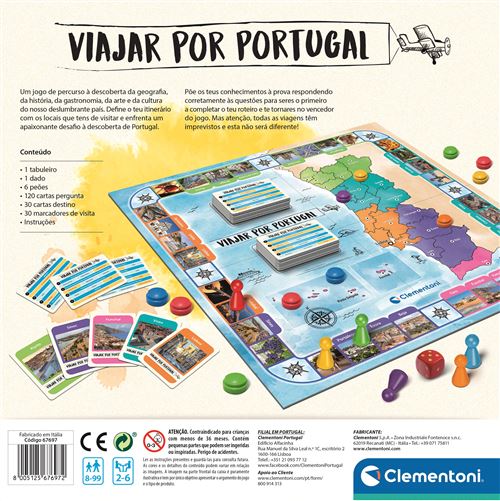 Viajar por Portugal - Jogo de Tabuleiro - Compra na