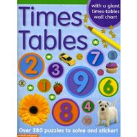 Times tables sticker book
