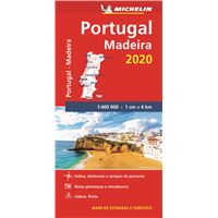 Mapa Michelin Portugal Madeira 2020
