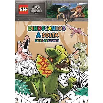 LEGO Jurassic World - Dinossauros à Solta : Livro de Colorir - 1