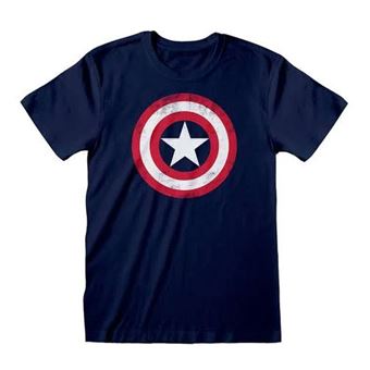 T-Shirt Captain America: Shield - Tamanho L