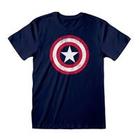T-Shirt Captain America: Shield - Tamanho L