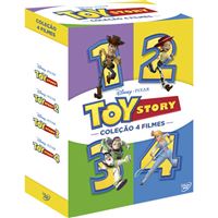 Pack Toy Story - Coleção 4 Filmes - DVD