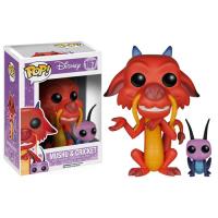 Funko Pop! Disney Mulan: Mushu & Cricket - 167