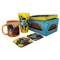 Gift Set My Hero Academia: Heróis - Caneca, Copo XXL e 2 Bases - ABYstyle