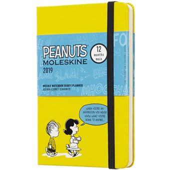 Agenda Semanal 2019 Moleskine Peanuts Bolso