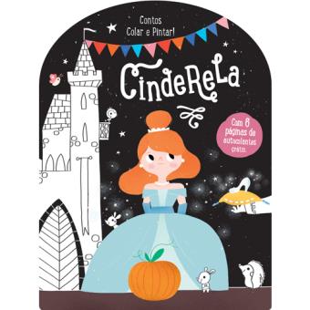 Contos - Colar e Pintar!: Cinderela