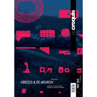 アート・デザイン・音楽 el croquis 152-153 Herzog & de Meuron Revista El Croquis 152/153 - Herzog & de Meuron - Brochado