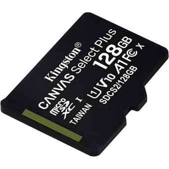 Cartao de Memoria Kingston Canvas Go Plus, 128GB, MicroSDXC +