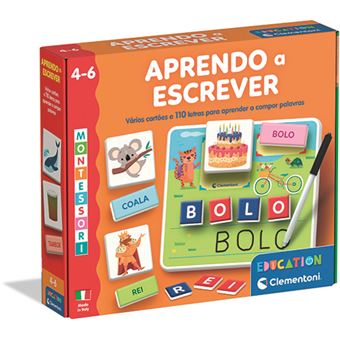 Montessori - Aprendo a Escrever - Education Clementoni - 1