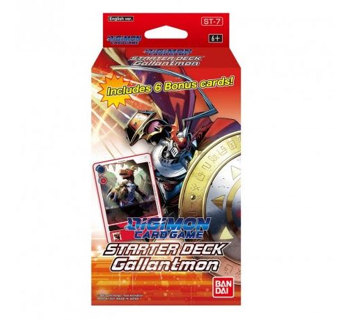 Digimon Starter Deck Gallantmon ST7 - Envio Aleatório