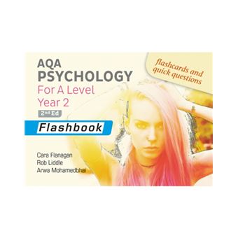 AQA Psychology for A Level Year 2 Flashbook: 2nd Edition - Brochado ...