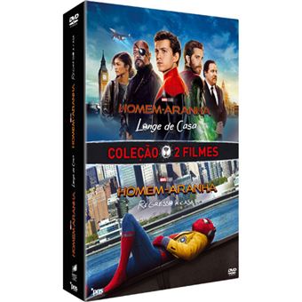 Pack Homem Aranha Regresso a Casa + Longe de Casa - 2DVD