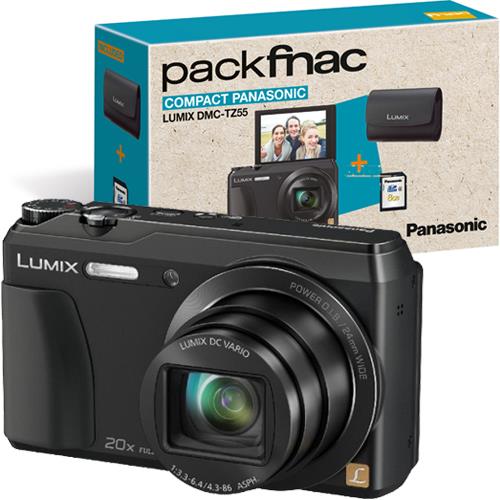 Máquina Fotográfica Compacta Panasonic Lumix DMC-TZ55 - Preto